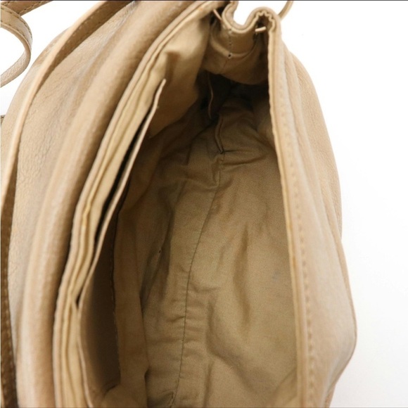 Chloé Lily Mini Two-Way Bag in Taupe Leather Leopard Print Accent - Picture 4 of 8